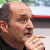 Laurent Horvath, délégué aux questions relatives à l'eau en Valais, lors de la conférence de presse jeudi matin à Sion. Etat du Valais